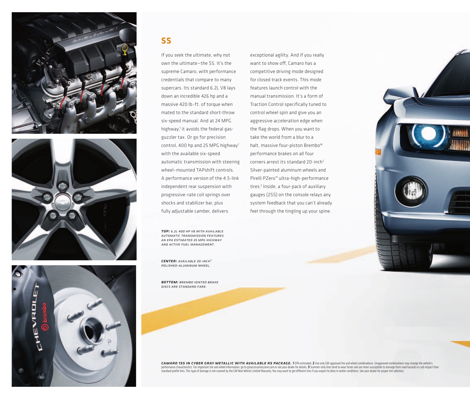 2011 Chev Camaro Brochure Page 20